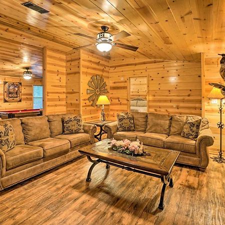 Broken Bow Oasis Hot Tub, Fire Pit And Patio Villa Luaran gambar
