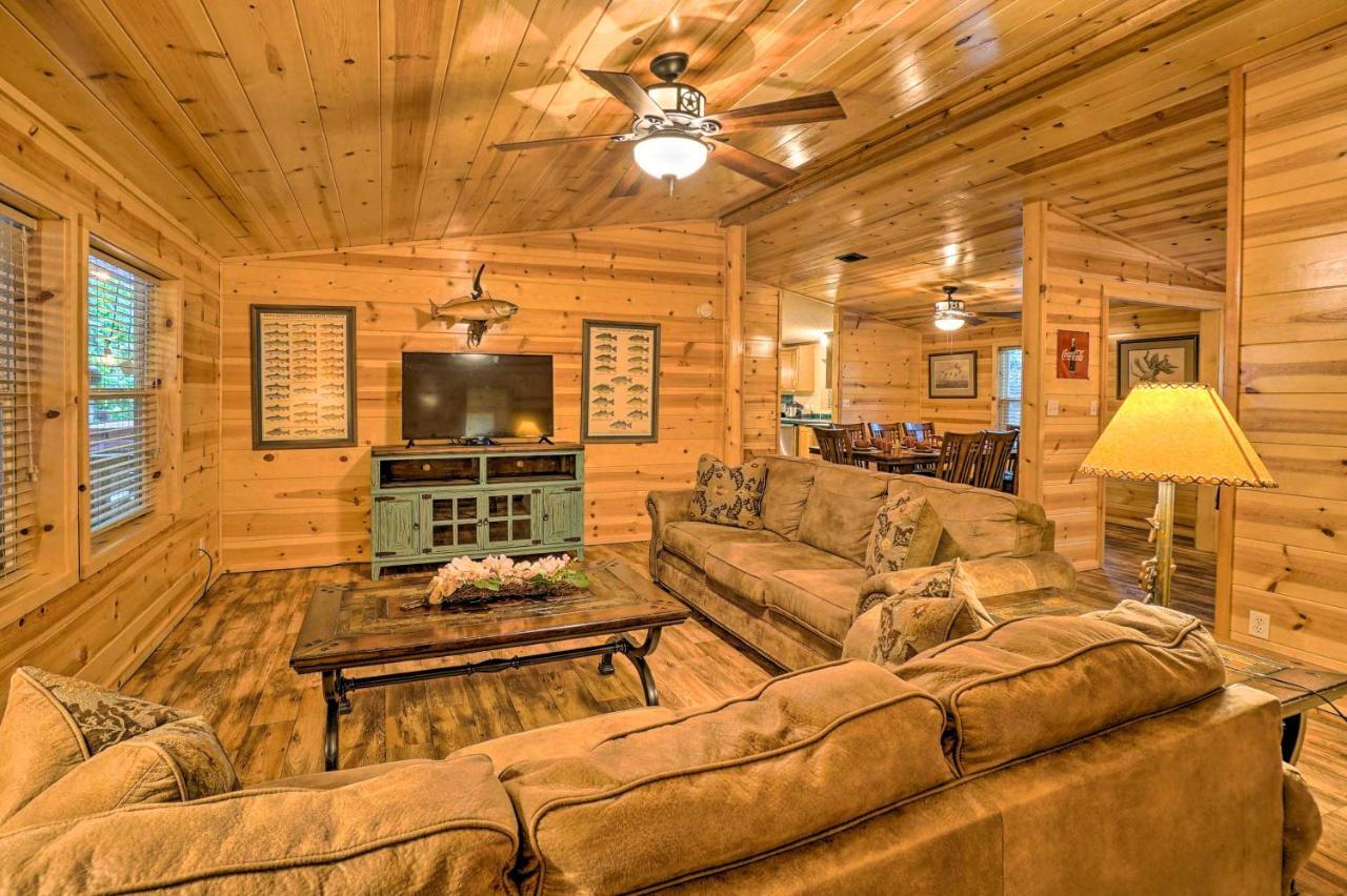 Broken Bow Oasis Hot Tub, Fire Pit And Patio Villa Luaran gambar