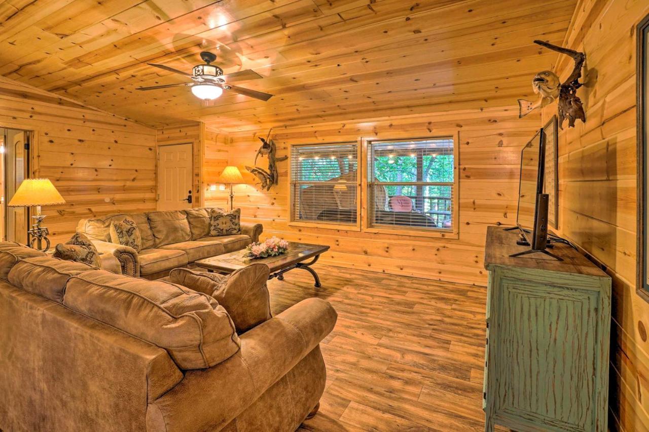 Broken Bow Oasis Hot Tub, Fire Pit And Patio Villa Luaran gambar