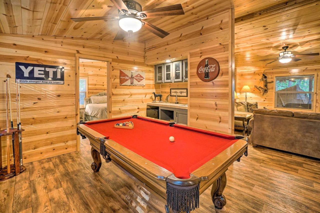 Broken Bow Oasis Hot Tub, Fire Pit And Patio Villa Luaran gambar